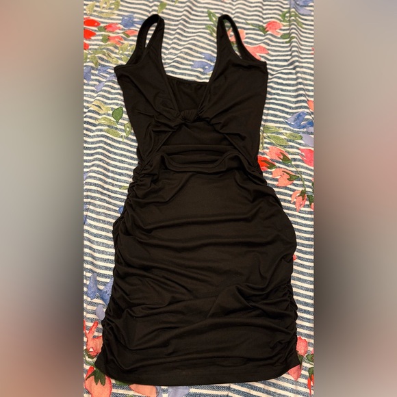 REFORMATION Fun & Flirty Cut- Out Cinched Sides Dress - Picture 2 of 3